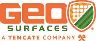 GeoSurfaces logo with TenCate branding.